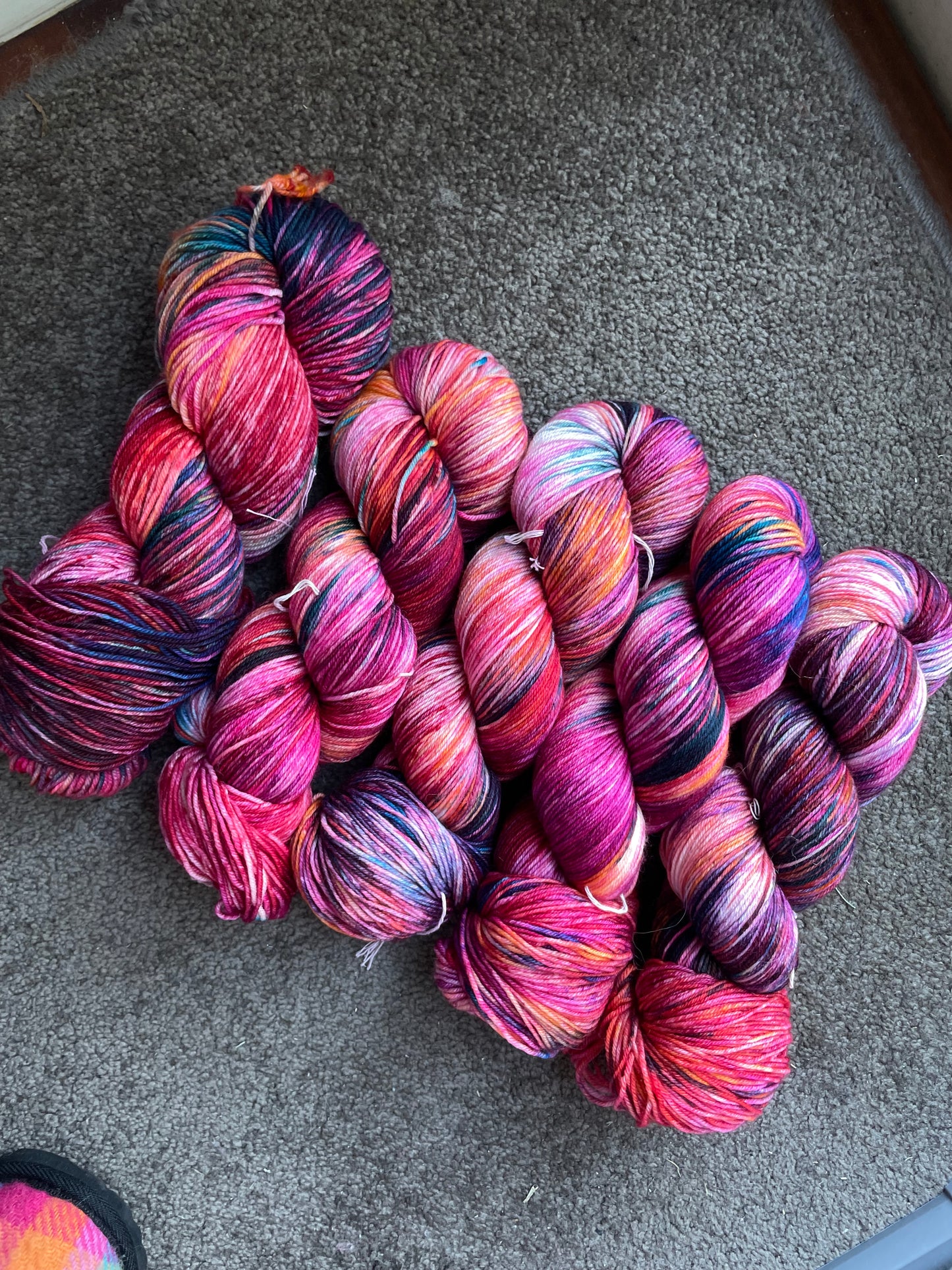 IN STOCK OOAK Sock Yarn - Hand Dyed Yarn