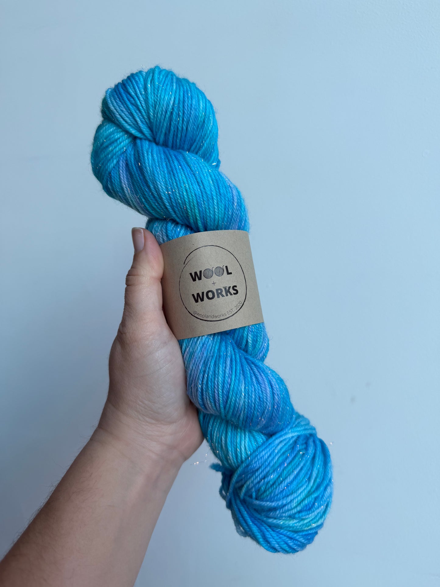 IN STOCK Aqua Aura - Hand Dyed Yarn