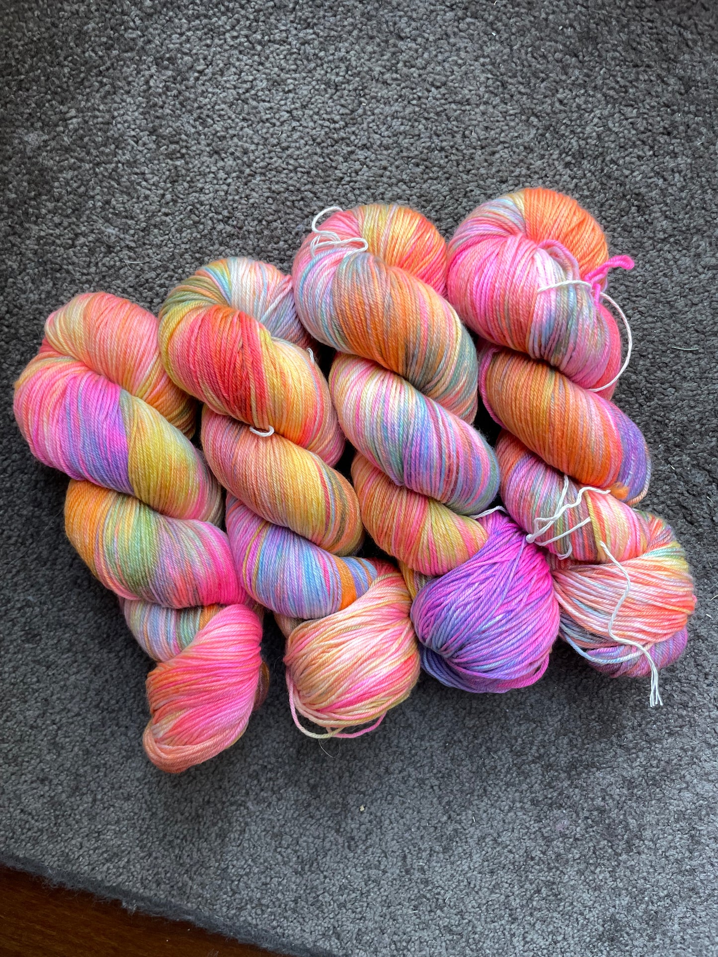 IN STOCK OOAK Sock Yarn - Hand Dyed Yarn