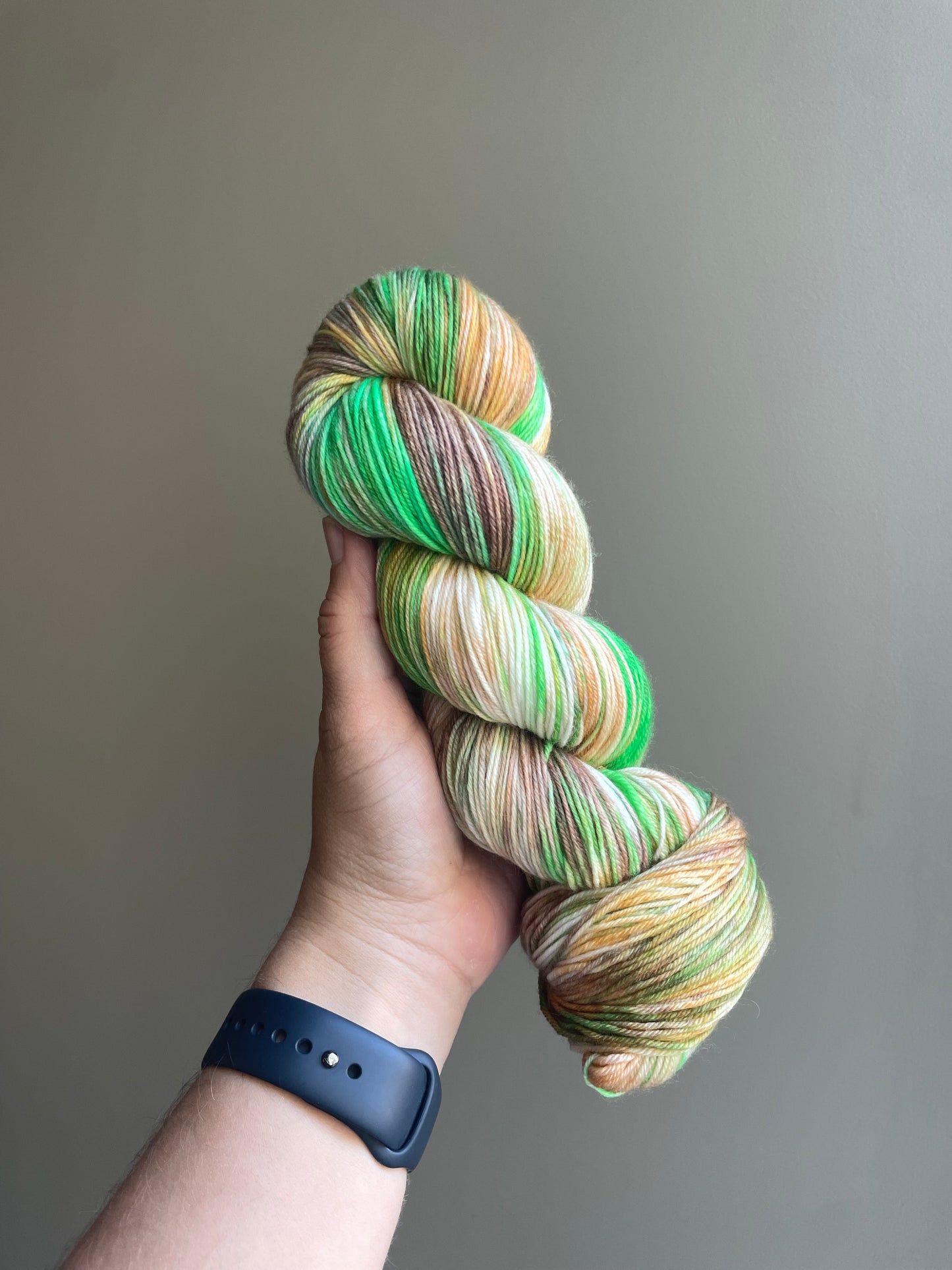 PREORDER Minty Snickers Bar - Hand Dyed Yarn