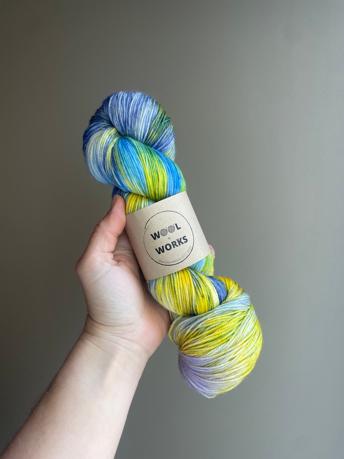 IN STOCK OOAK Sock Yarn - Hand Dyed Yarn