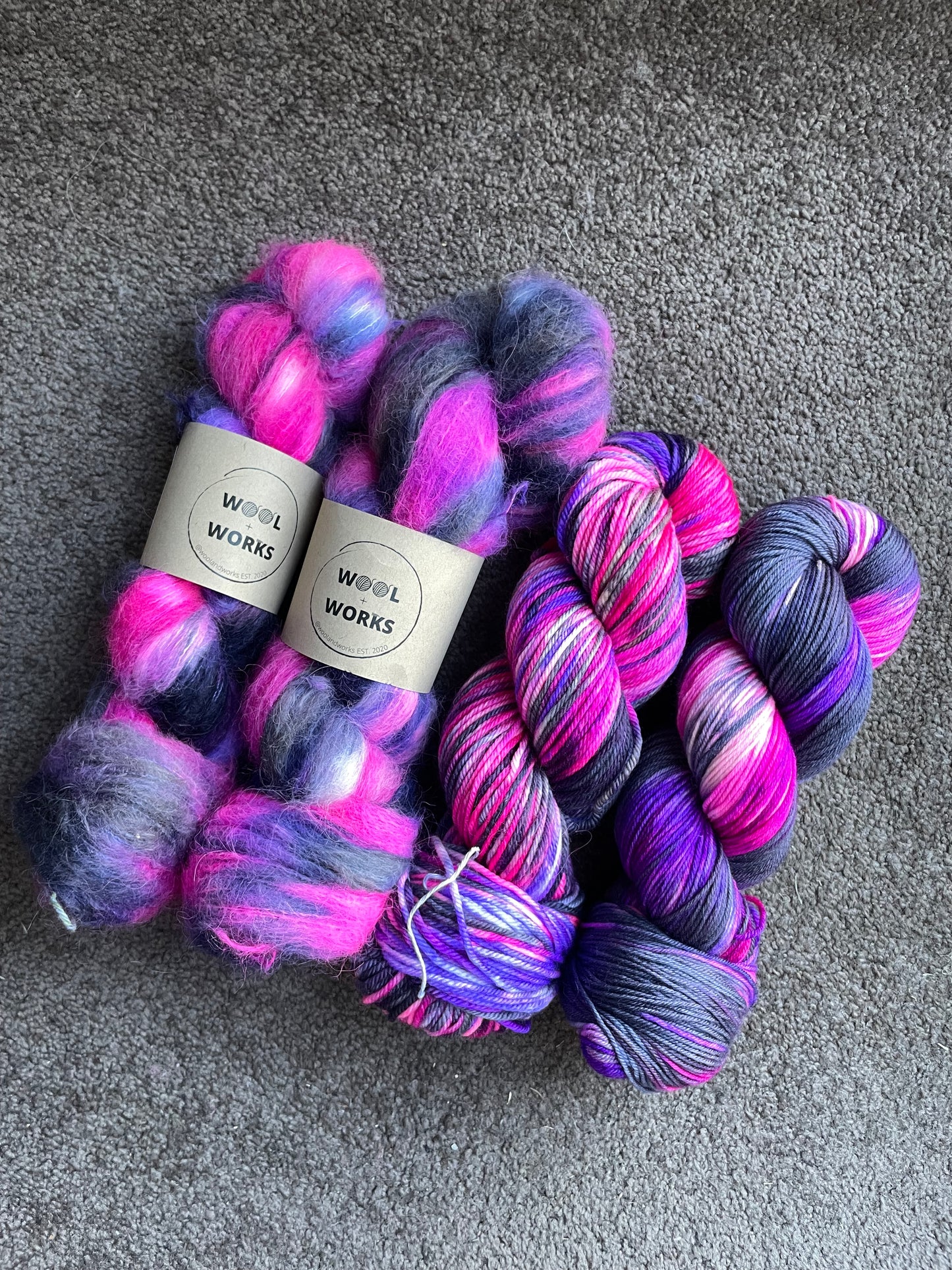 IN STOCK Cosmic Orchid - Hand Dyed Yarn