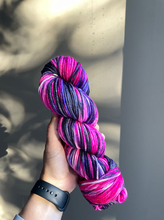 IN STOCK Cosmic Orchid - Hand Dyed Yarn