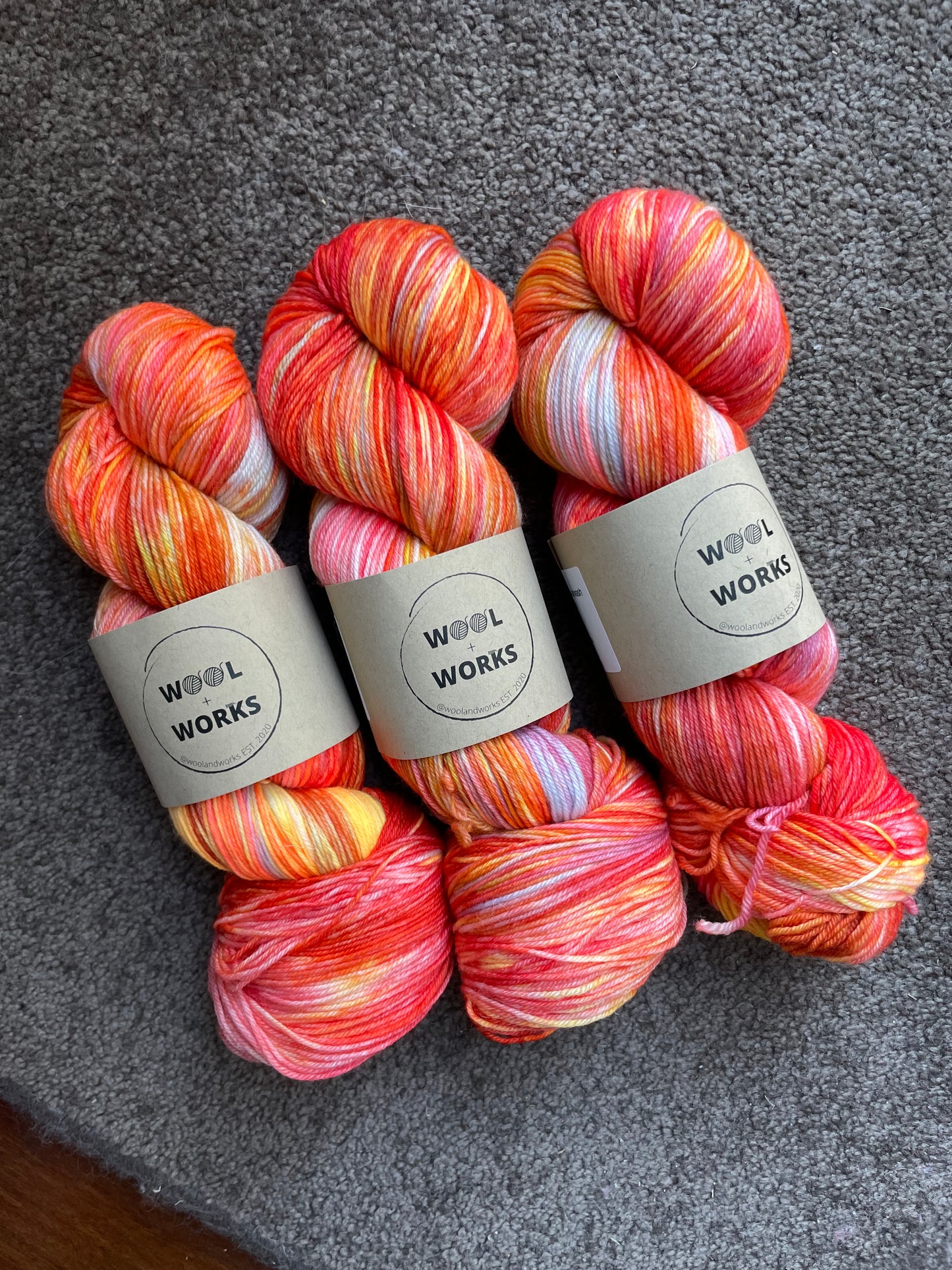 IN STOCK OOAK Sock Yarn - Hand Dyed Yarn