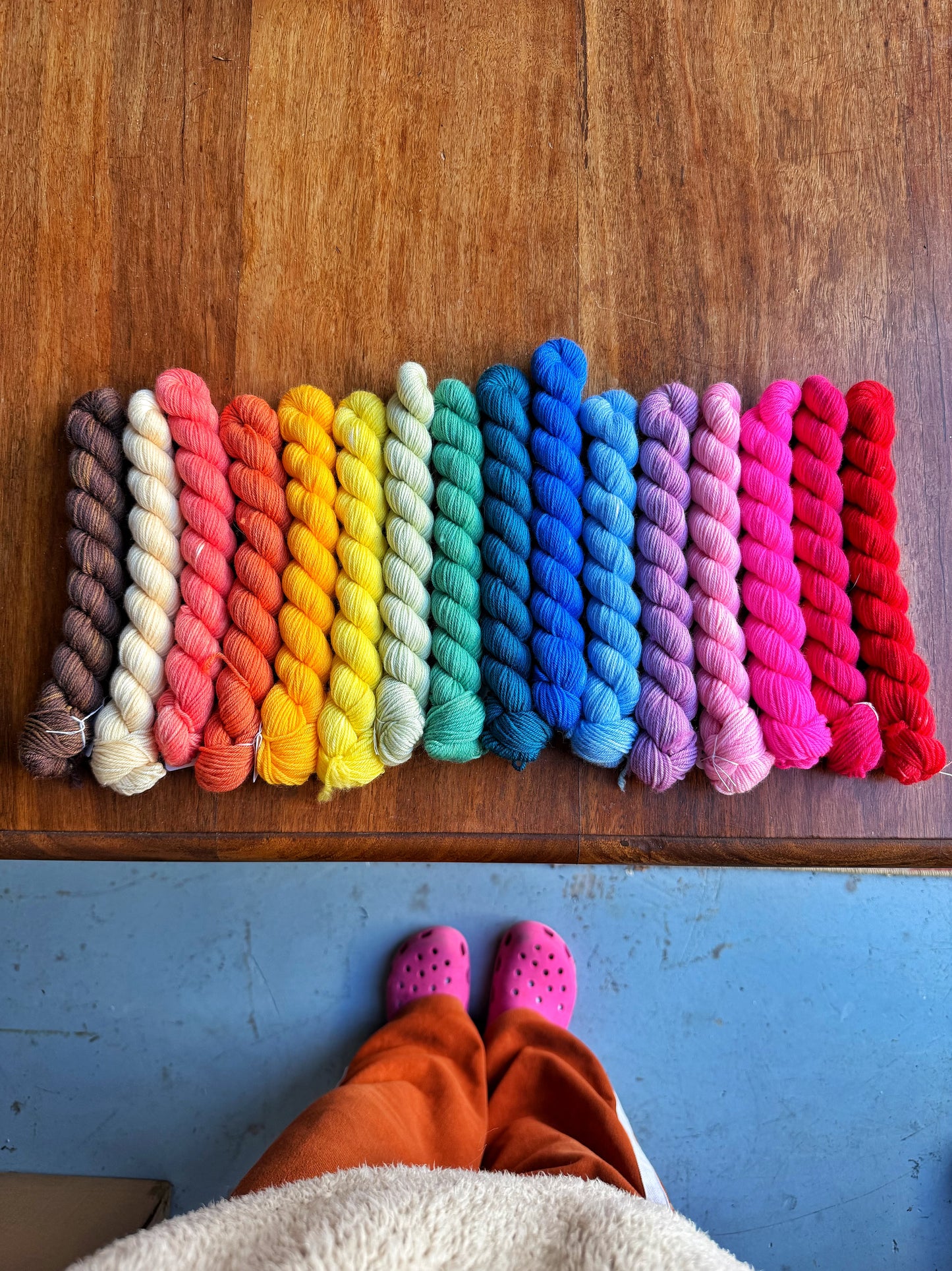 PREORDER Serotonin Season Mini Sets - Hand Dyed Yarn