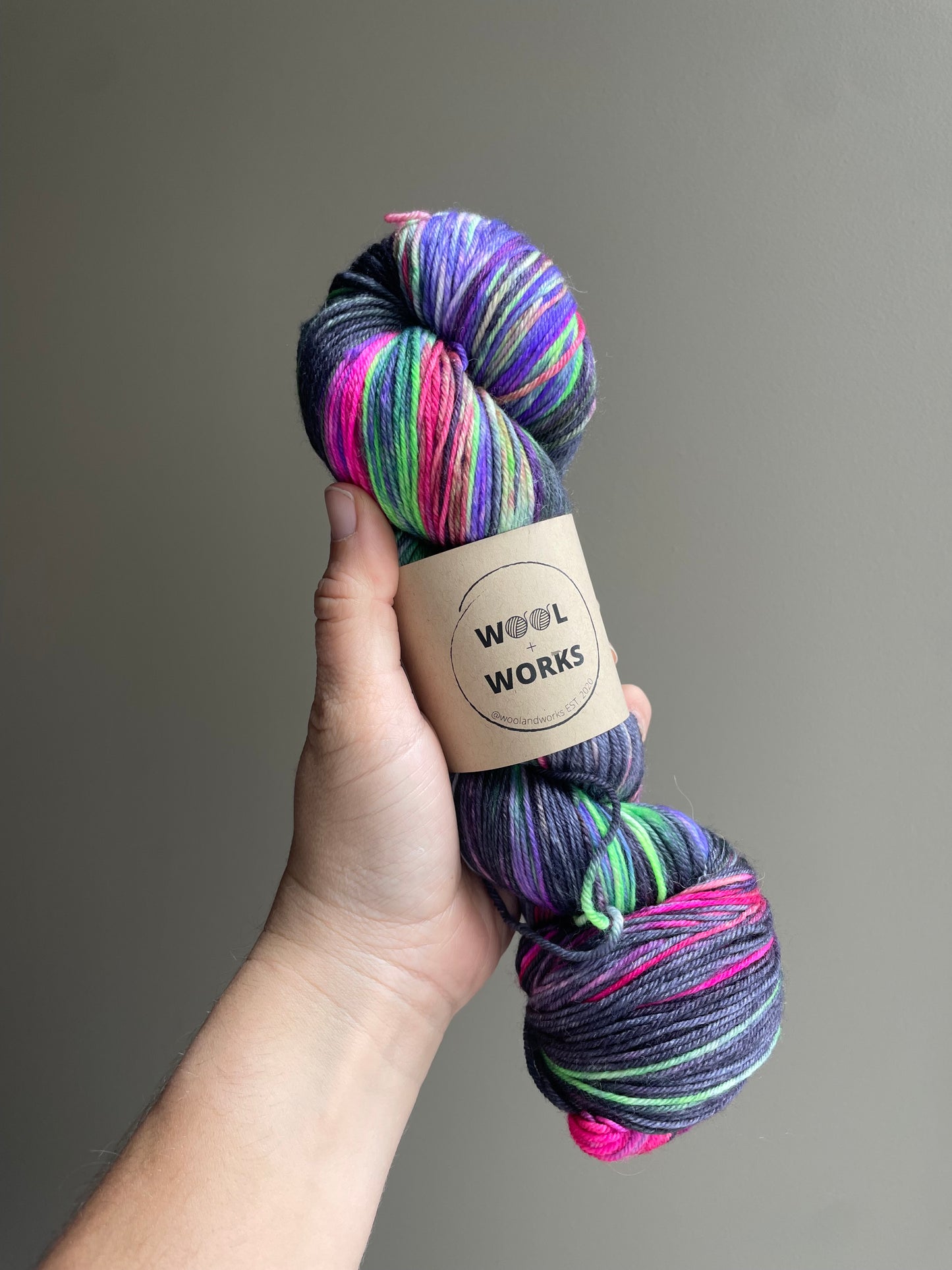 IN STOCK OOAK Sock Yarn - Hand Dyed Yarn