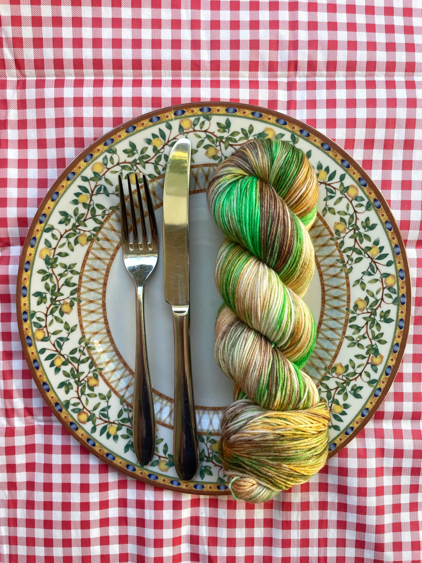 PREORDER Minty Snickers Bar - Hand Dyed Yarn