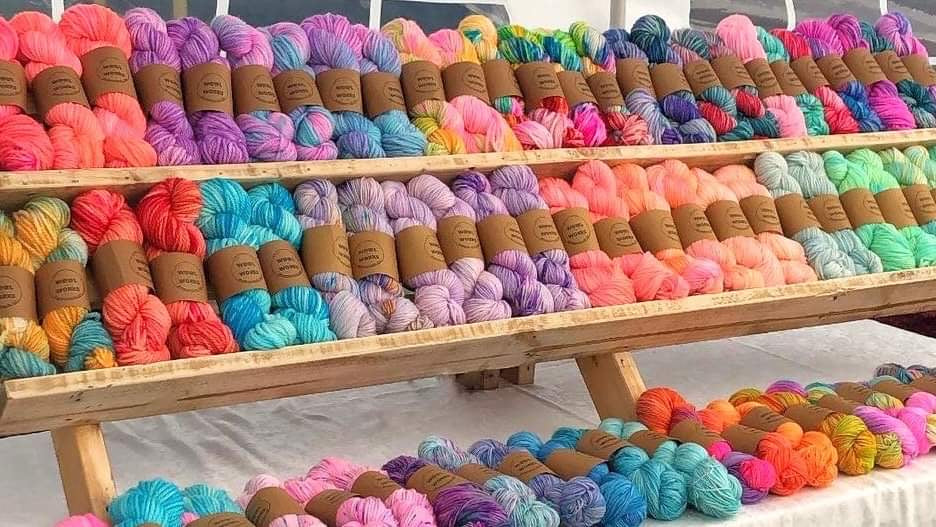 Hand Dyed Yarn