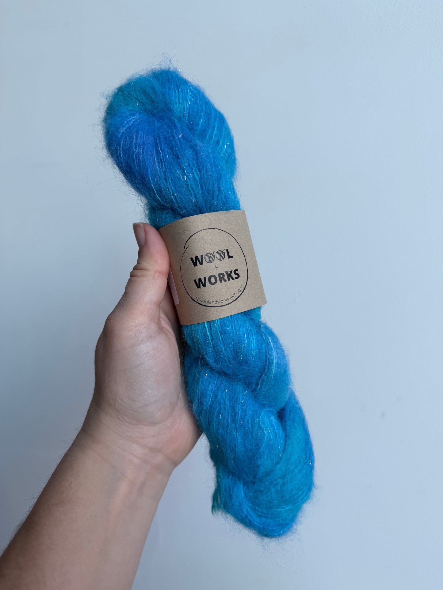IN STOCK Aqua Aura - Hand Dyed Yarn