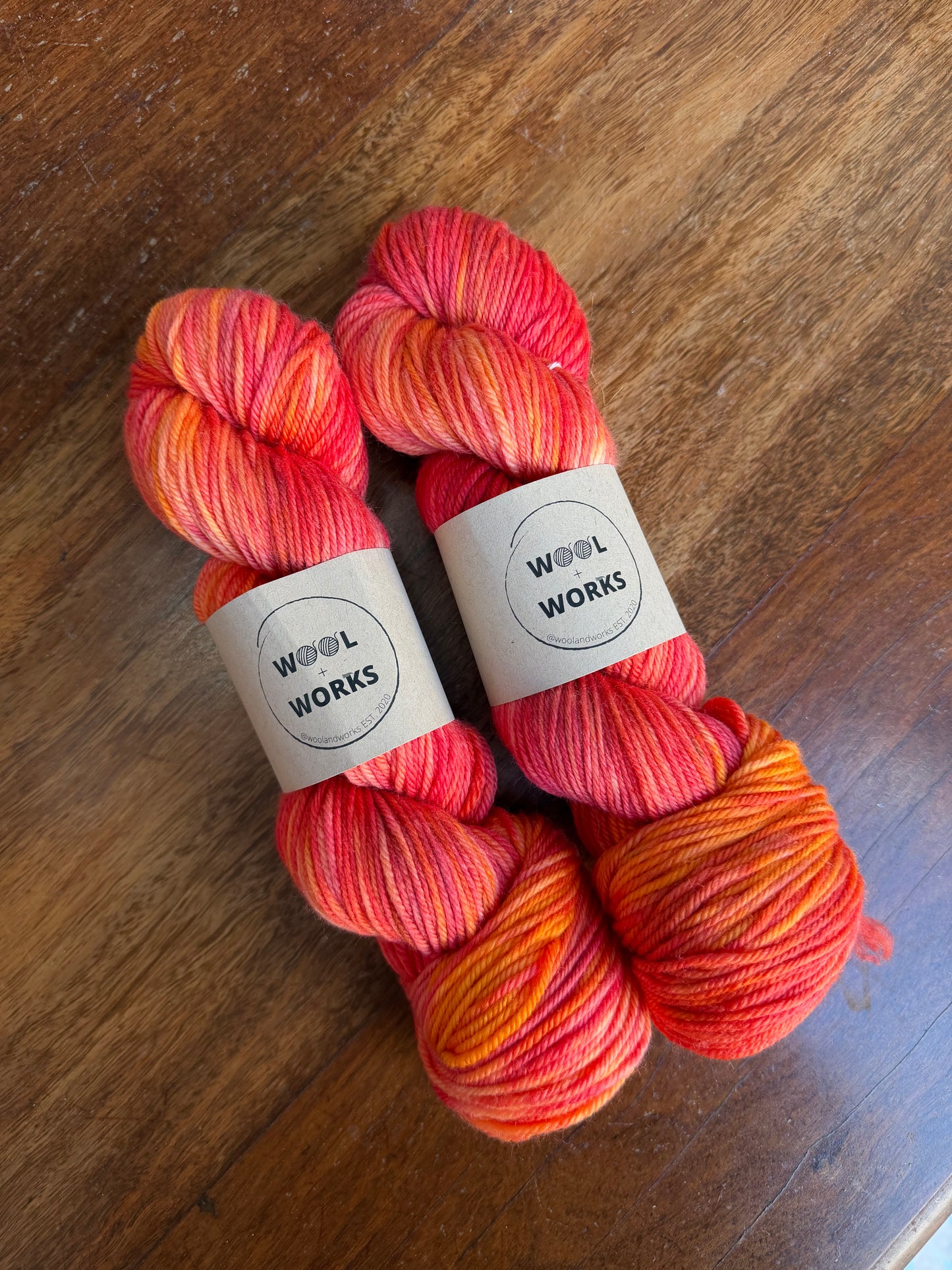 IN STOCK Disco Inferno - Hand Dyed Yarn