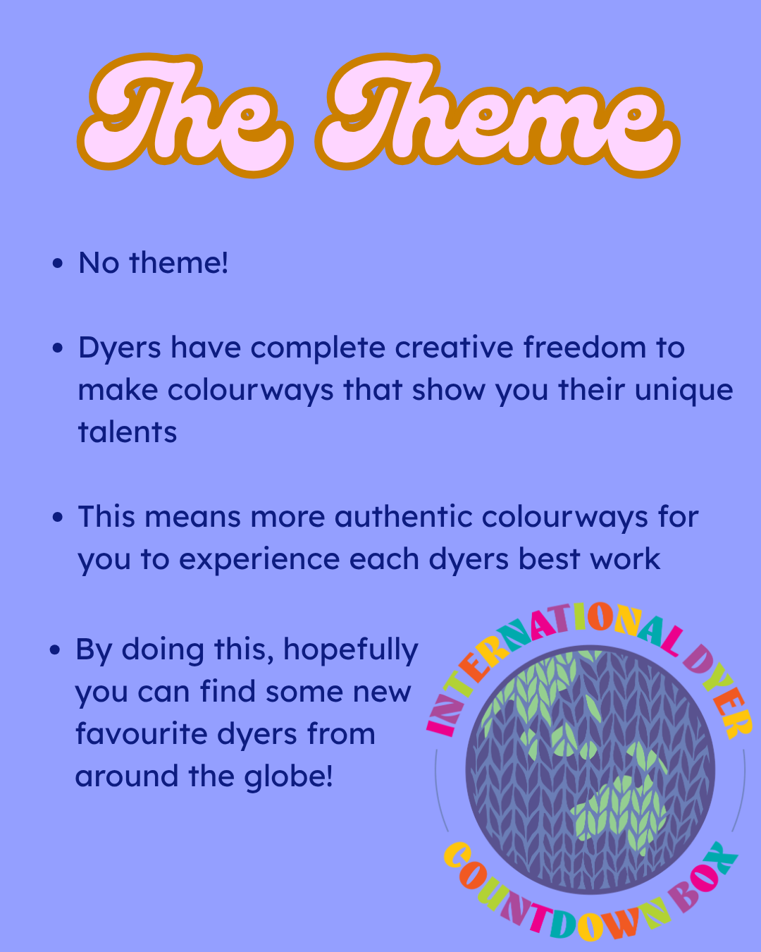 International Dyer Countdown Box 2026