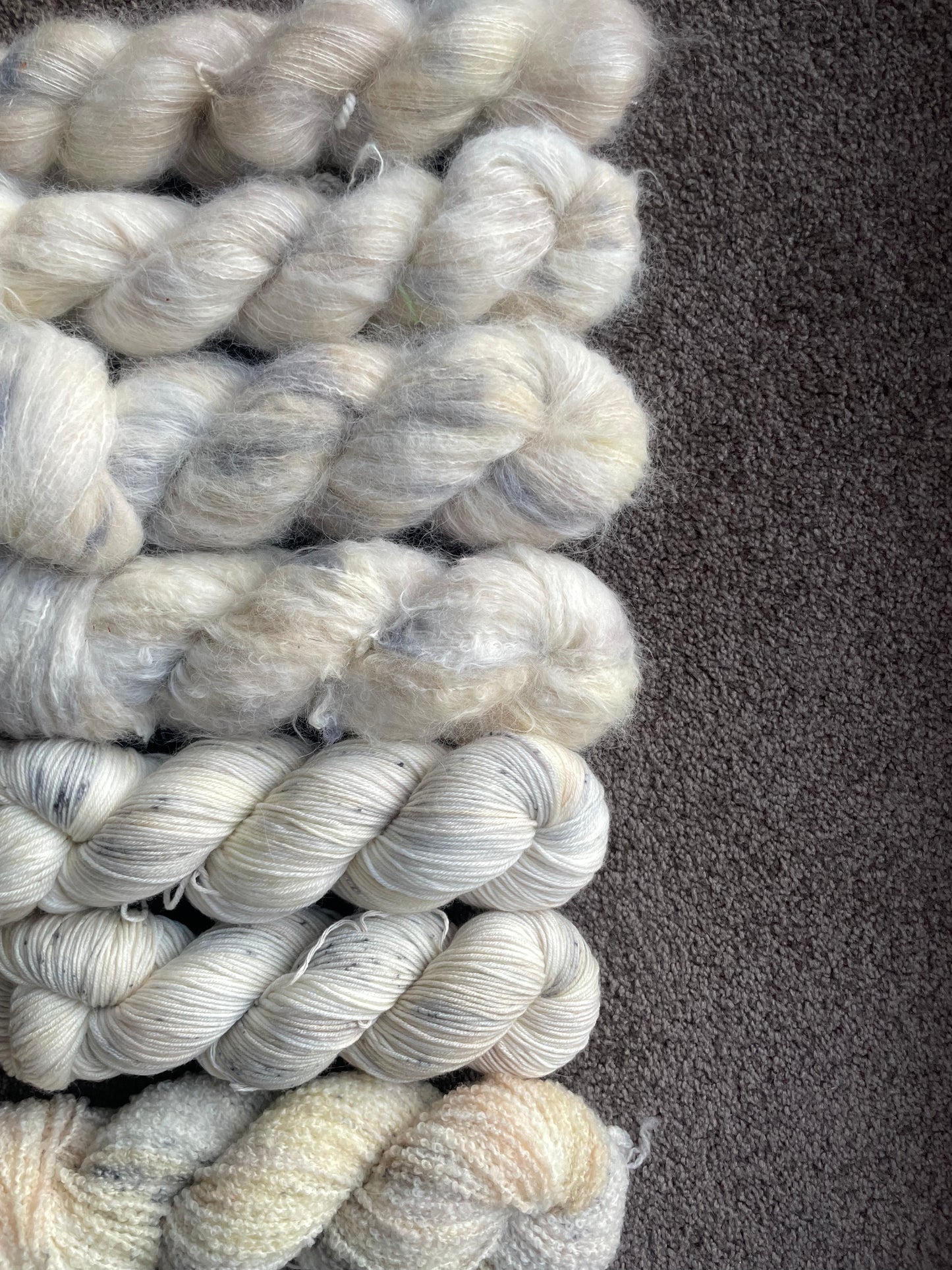 IN STOCK Fur Coat - Hand Dyed Yarn