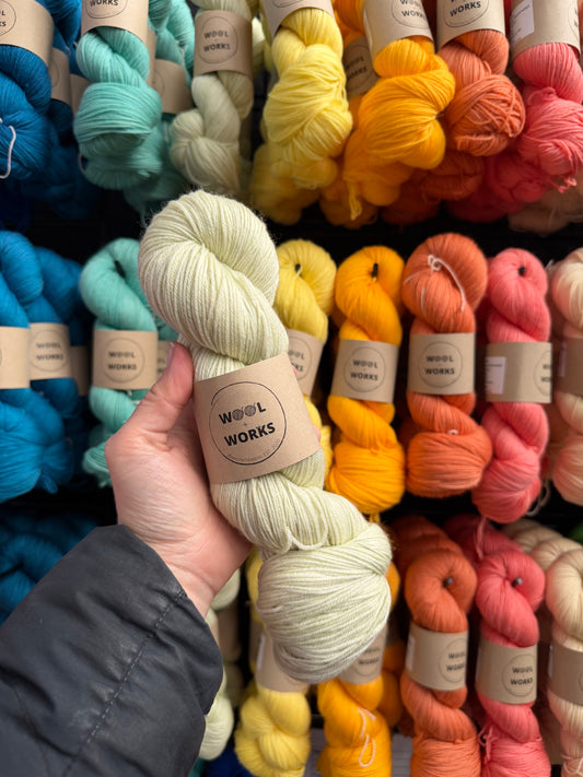 PREORDER Honeydew - Hand Dyed Yarn