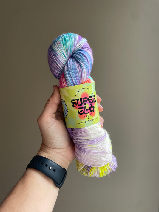 IN STOCK Superglō Fiber - Sock and DK Yarn