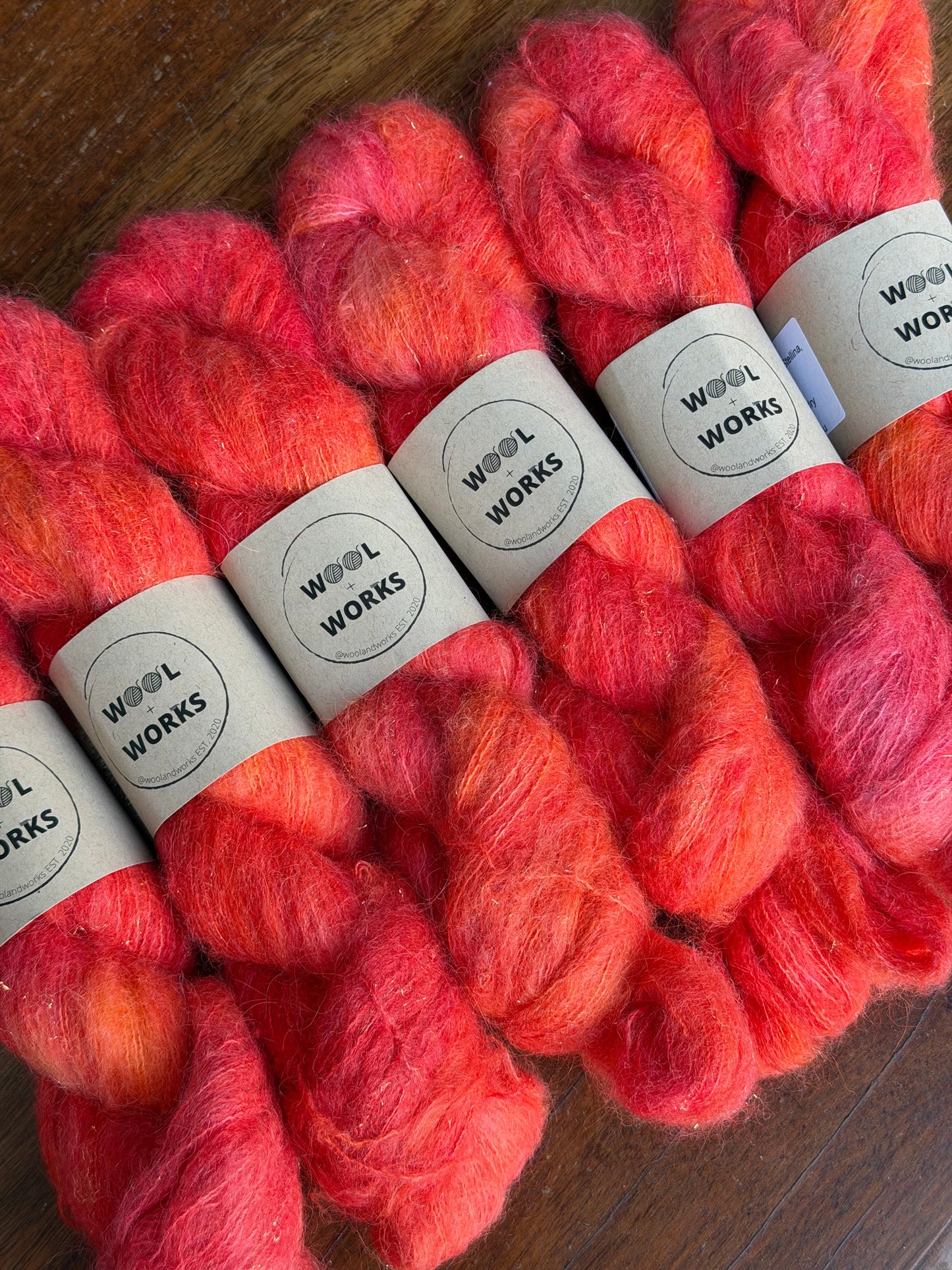 IN STOCK Disco Inferno - Hand Dyed Yarn