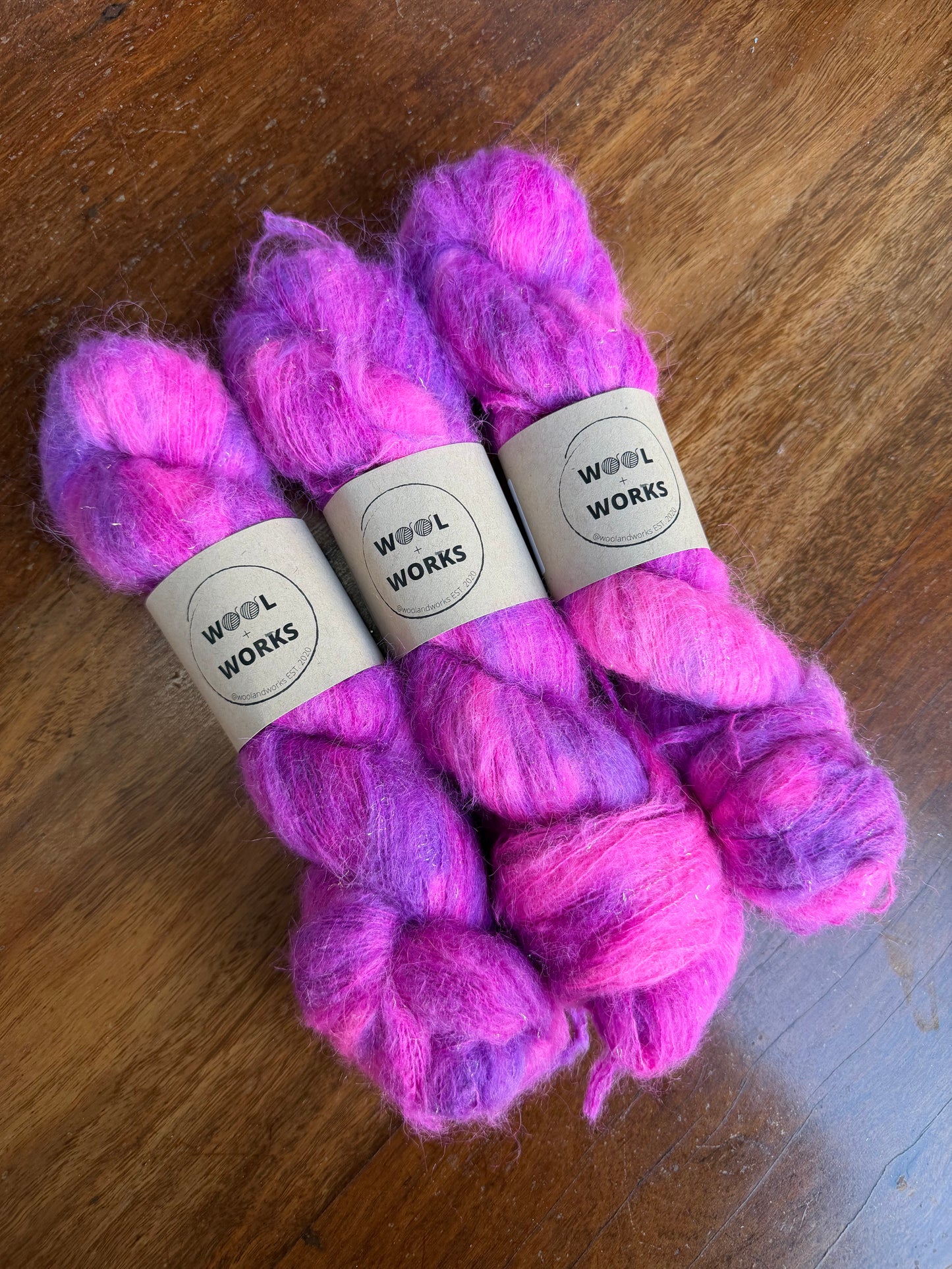 IN STOCK Mulberry Motion - Hand Dyed Yarn