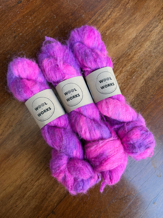 IN STOCK Mulberry Motion - Hand Dyed Yarn