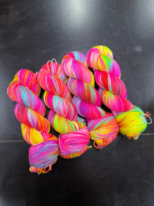 PREORDER Groovy Boobies - Hand Dyed Yarn