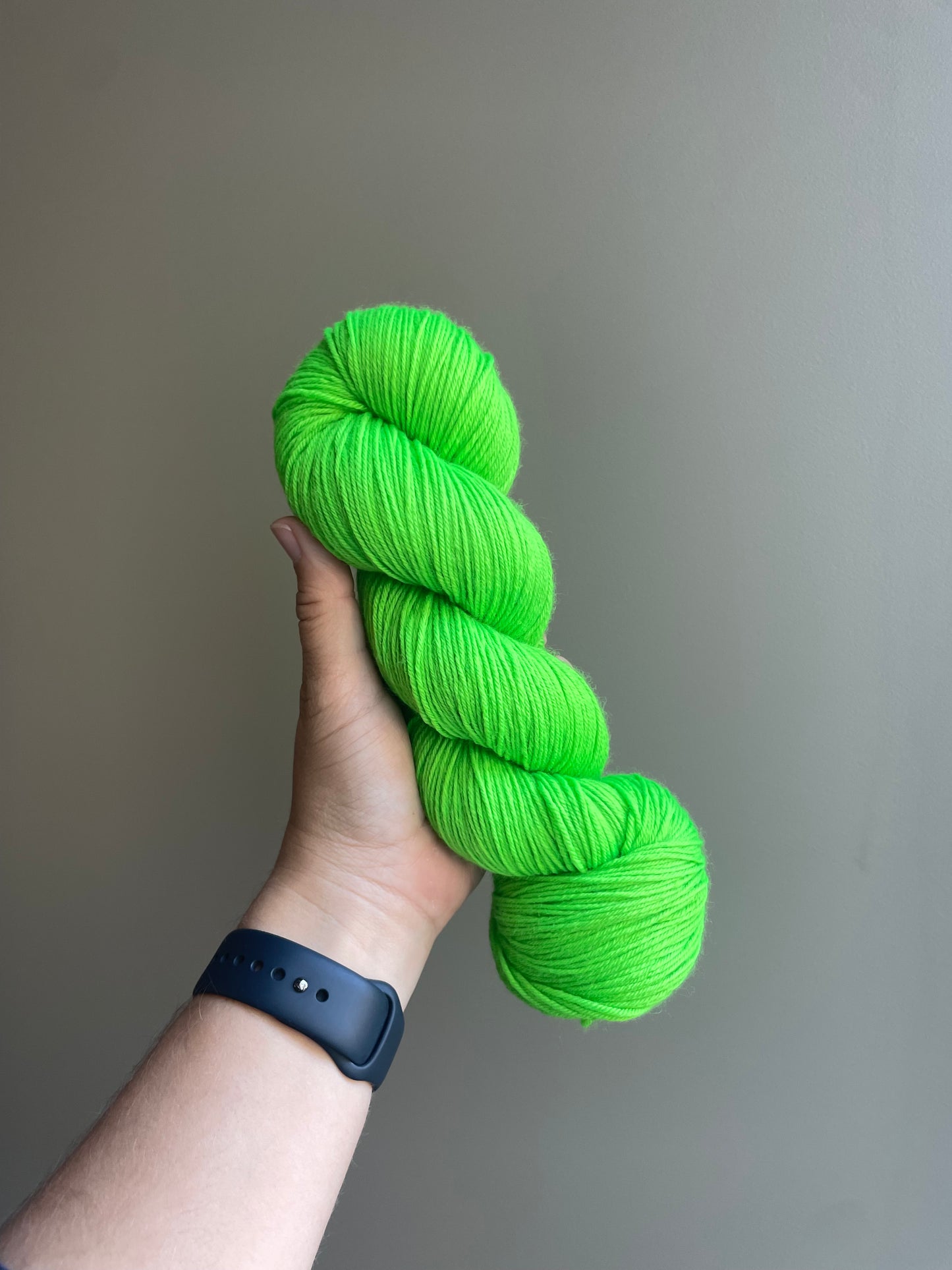 IN STOCK Green Tape - Hand Dyed Yarn