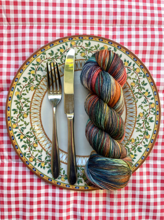 IN STOCK Am I Okay?!! - Hand Dyed Yarn