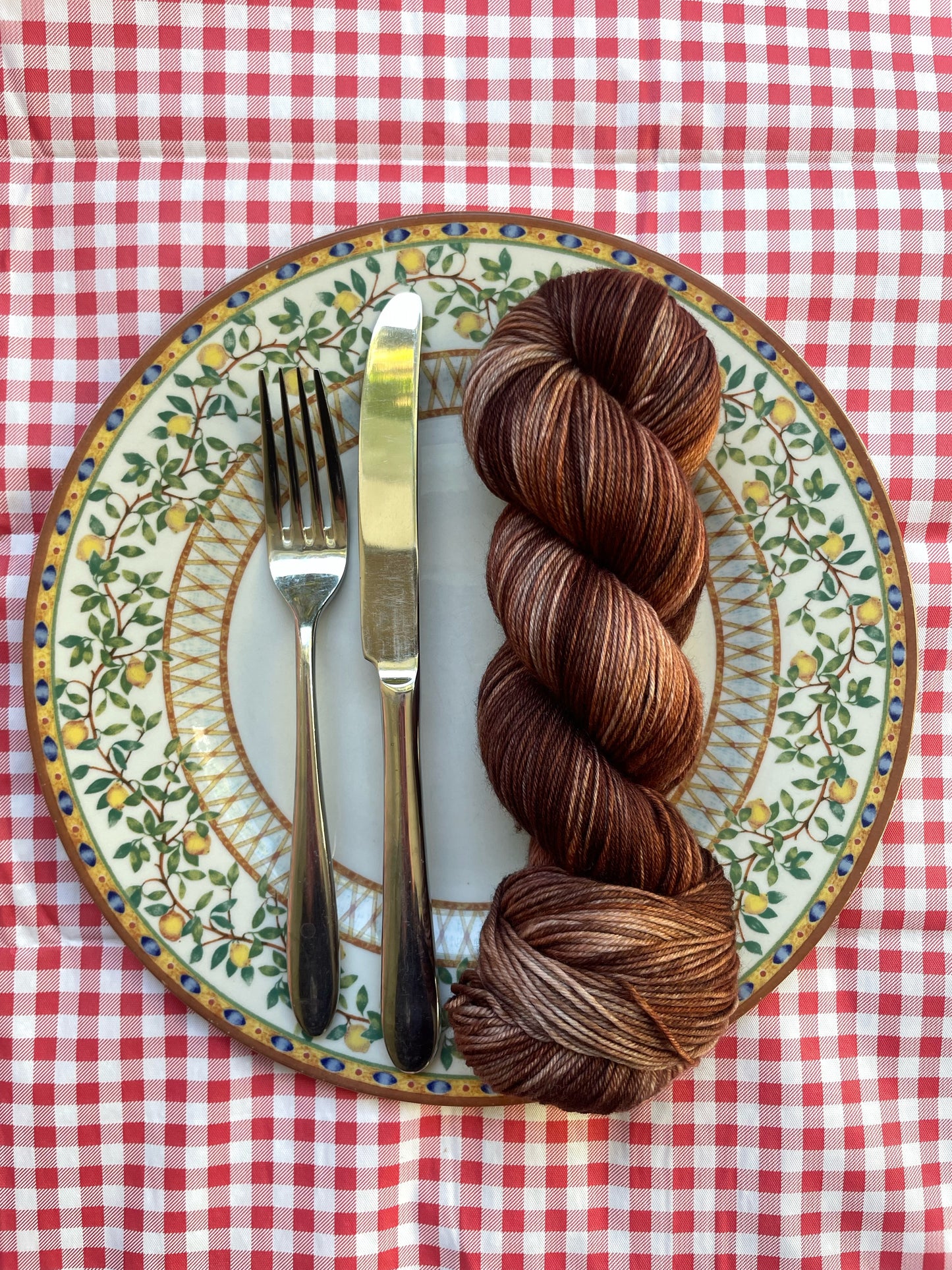 IN STOCK Chocolate Cake - Hand Dyed Yarn