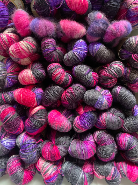 IN STOCK Cosmic Orchid - Hand Dyed Yarn