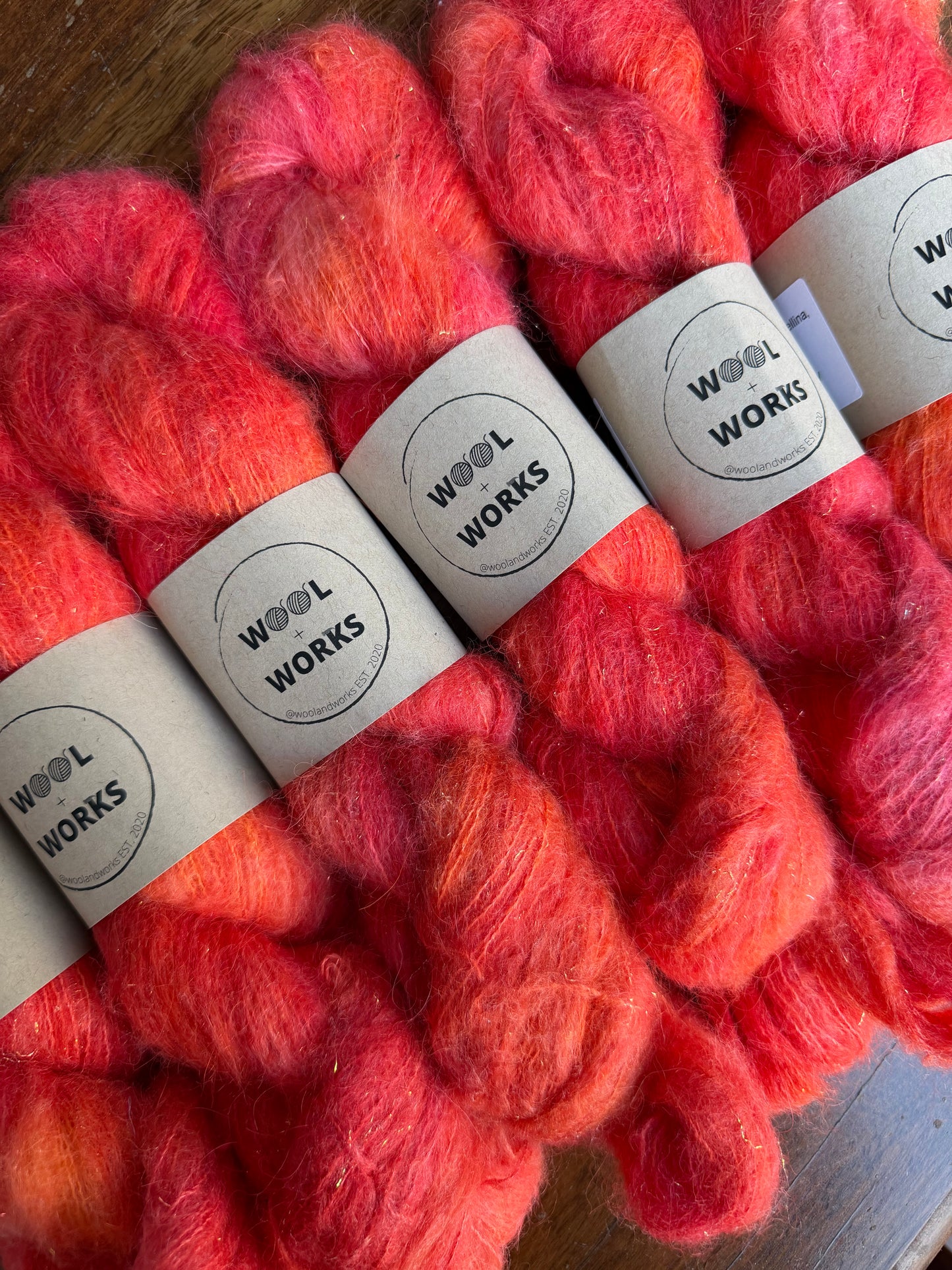 IN STOCK Disco Inferno - Hand Dyed Yarn