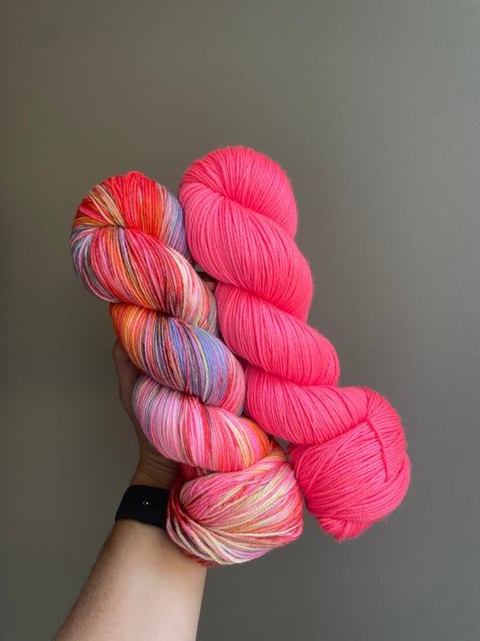 PREORDER The Bear Sock Sets - Hand Dyed Yarn