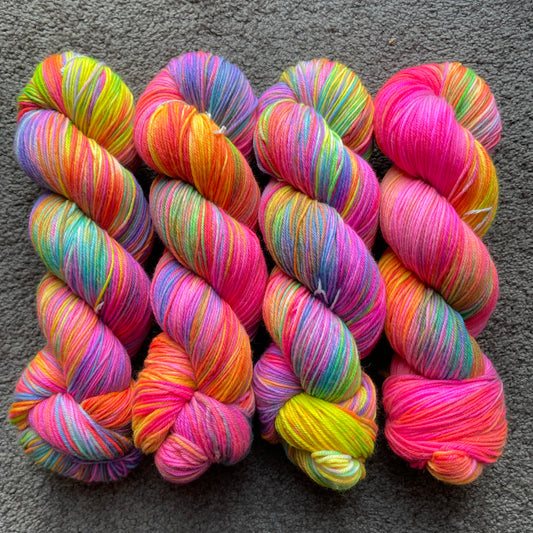 PREORDER Groovy Boobies - Hand Dyed Yarn
