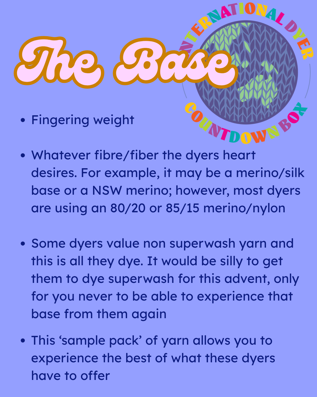 International Dyer Countdown Box 2026