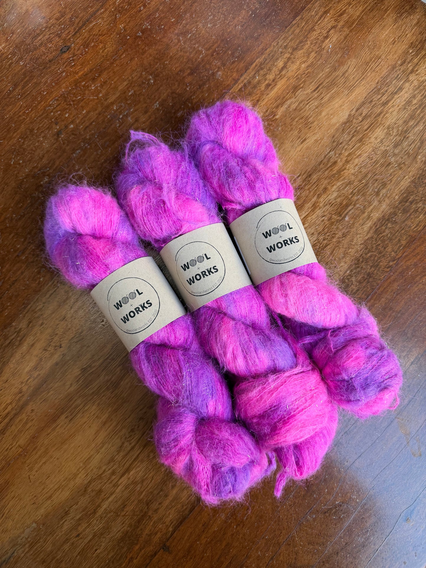 IN STOCK Mulberry Motion - Hand Dyed Yarn