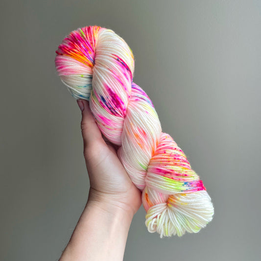 IN STOCK Neon Lights - Hand Dyed Yarn
