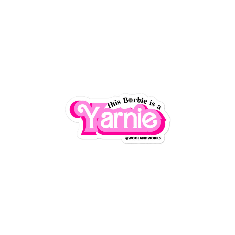 Yarnie Sticker